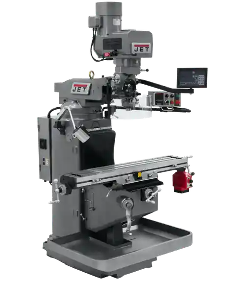 JET JT9-690545 JTM-949EVS Mill With 3-Axis Newall NMS800 DRO (Quill) With X-Axis Powerfeed Special Offer